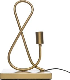 Intratuin Tafellamp Ampersand Bruin 25 X 16 X 40 Cm