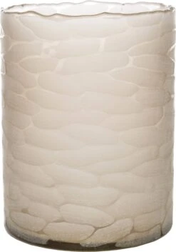 Intratuin Windlicht Smokey Wit 15 X 15 X 19 Cm