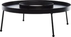 Intratuin Kaarshouder Zwart D 44,5 H 15 Cm