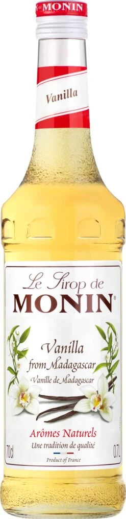 Monin Koffiesiroop Vanille Suikervrij 0,7 L