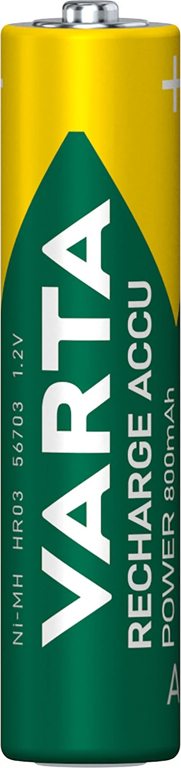 Varta Oplaadbare Batterij AAA 4 Stuks 3 Varta Oplaadbare Batterij AAA 4 Stuks