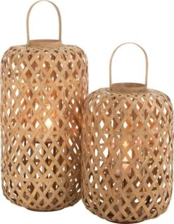 Jolipa Windlicht Naturel D 37,5 H 70 Cm -Lauraa Winkel 5400924111564 4