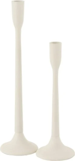 Jolipa Kandelaar Wit 10,5 X 10,5 X 41 Cm -Lauraa Winkel 5400924172220 3