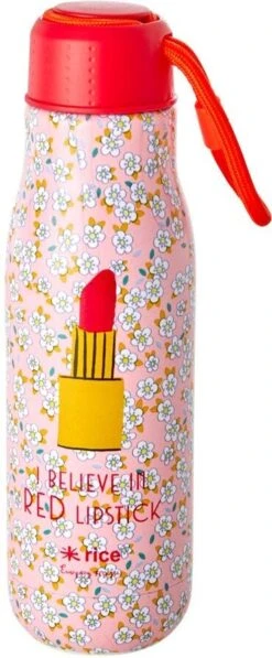 Rice Thermos Drinkfles Lipstick 0,5 L