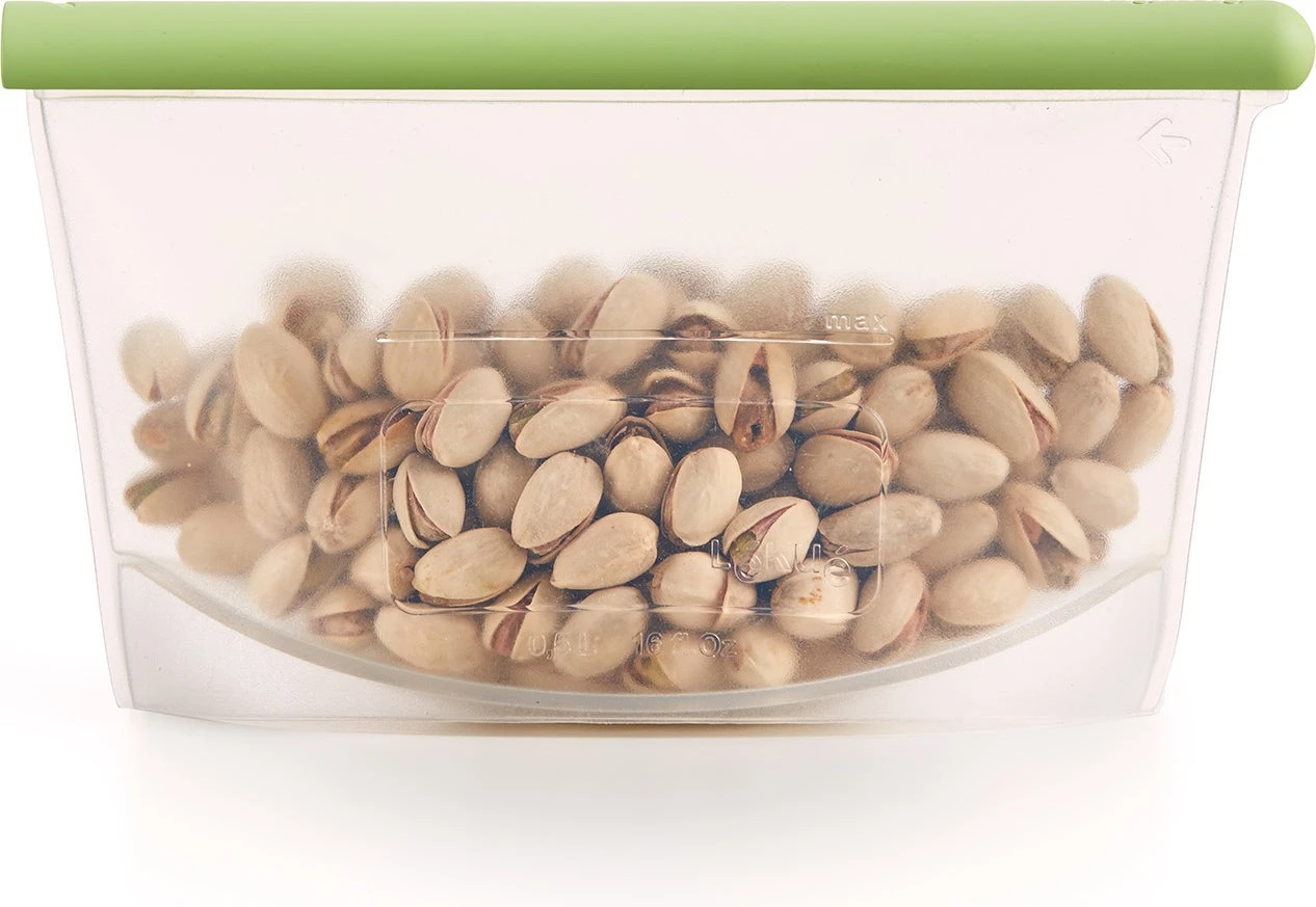 Lekue Lékué Vershoudzak Transparant 0,5 L 4 Lekue Lékué Vershoudzak Transparant 0,5 L - Image 2