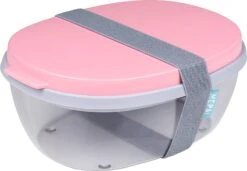 Mepal Saladbox Ellipse Roze 22,5 X 17,5 X 9,5 Cm