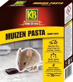 KB Muizenval Met Pasta 2 Stuks