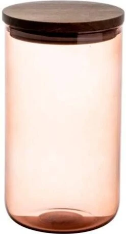 Gusta Voorraadpot Oranje D 10 H 18 Cm