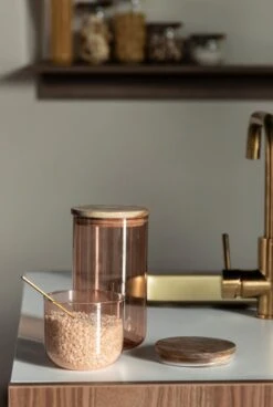 Gusta Voorraadpot Oranje D 10 H 18 Cm -Lauraa Winkel 8712628322625 3 1