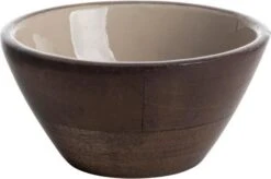 Gusta Schaal Bruin / Taupe D 12,5 X 7 Cm