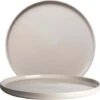 Gusta Dinerbord Taupe D 26,5 H 1,6 Cm -Lauraa Winkel 8712628325152 1