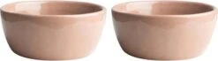 Gusta Schaal Table Tales Freckle Terracotta D 10 H 4,5 Cm 2 Stuks