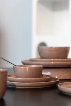 Gusta Schaal Table Tales Freckle Terracotta D 10 H 4,5 Cm 2 Stuks -Lauraa Winkel 8712628327019 5 1