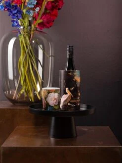 Gusta Taartplateau Zwart D 31,5 H 14,7 Cm -Lauraa Winkel 8712628399399 1