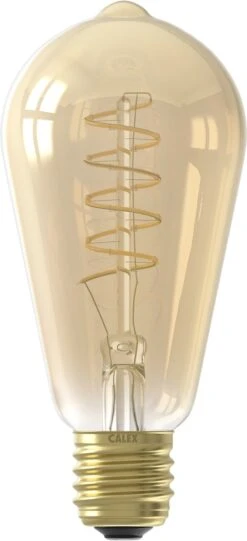 Calex LED Lamp Flex Filament ST64 Extra Warm 200 Lm E27 4 W
