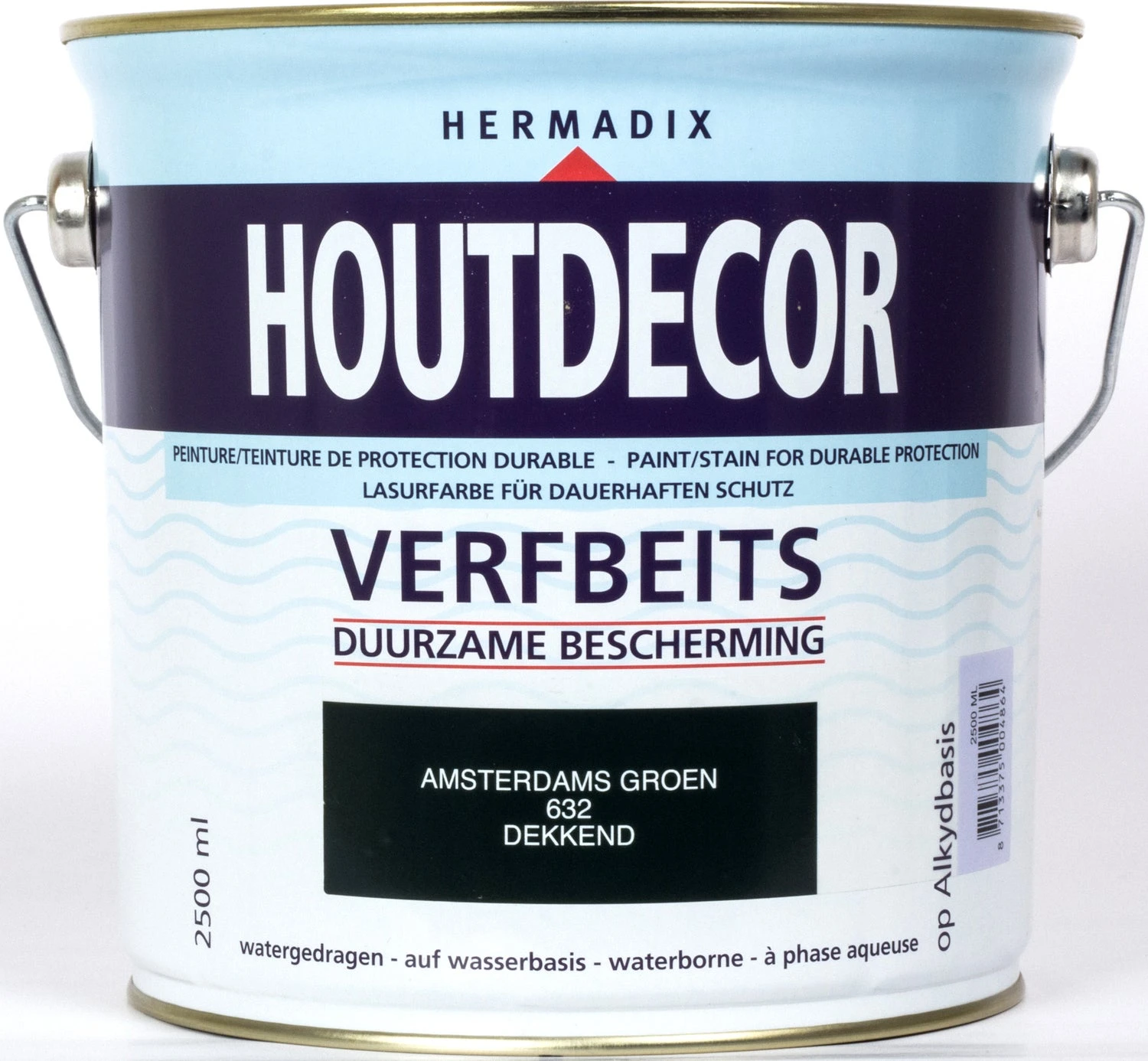 Hermadix Houtdecor Amsterdams Groen 2,5 L 3 Hermadix Houtdecor Amsterdams Groen 2,5 L