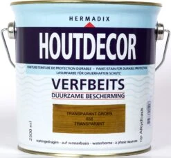 Hermadix Houtdecor Groen 2,5 L