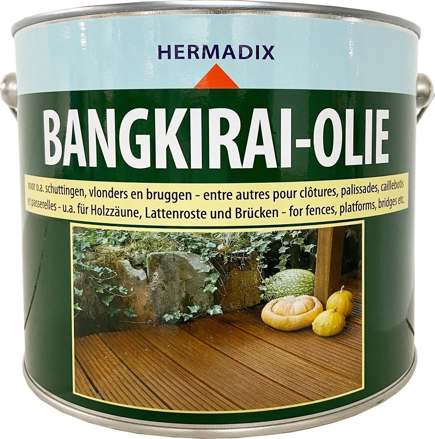 Hermadix Bangkirai-olie 2,5 L 3 Hermadix Bangkirai-olie 2,5 L