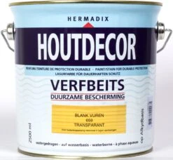 Hermadix Houtdecor Transparant Blank Vuren 2,5 L