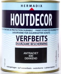 Hermadix Houtdecor Antraciet 750 Ml