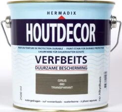 Hermadix Houtdecor Grijs 2,5 L