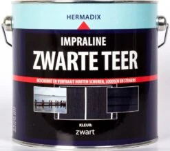 Hermadix Impraline Zwarte Teer 2,5 L