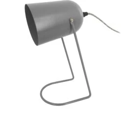 Leitmotiv Tafellamp Enchant Grijs D 18 H 30 Cm