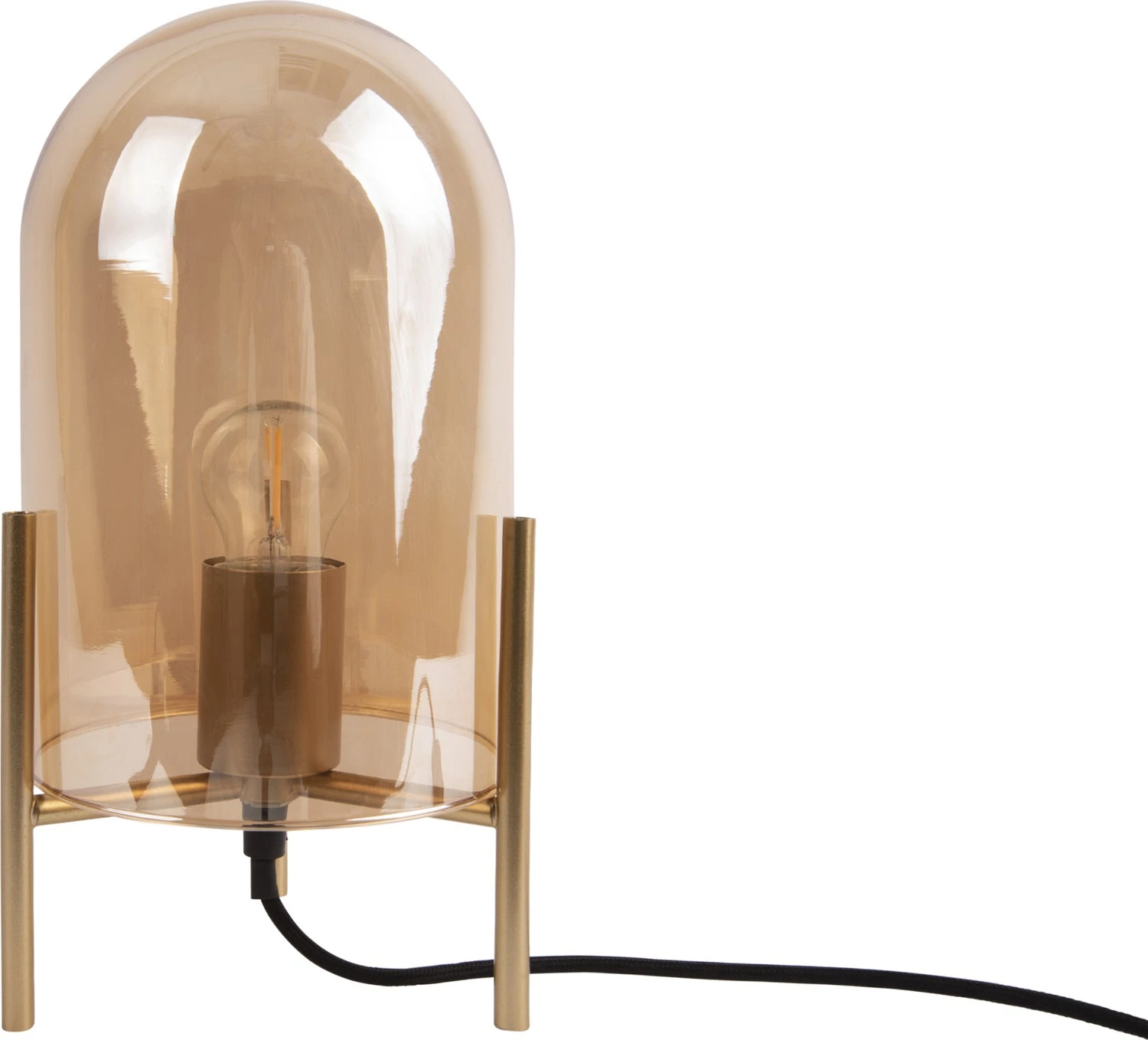 PT Living Tafellamp Bell Bruin D 16 H 30 Cm 4 PT Living Tafellamp Bell Bruin D 16 H 30 Cm - Image 2