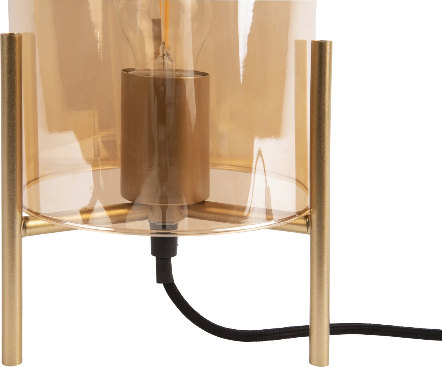 PT Living Tafellamp Bell Bruin D 16 H 30 Cm 5 PT Living Tafellamp Bell Bruin D 16 H 30 Cm - Image 3