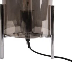 PT Living Tafellamp Bell Grijs D 16 H 30 Cm -Lauraa Winkel 8714302691881 2