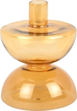 PT Living Kandelaar Diabolo Oranje D 10 H 13 Cm