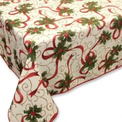 Unique Living Tafelkleed Mistletoe Crème 150 X 200 Cm