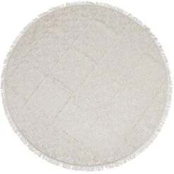 Unique Living Tafelkleed Foam Beige D 160 Cm