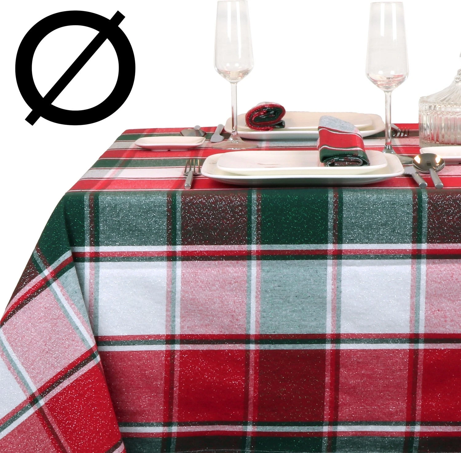 Unique Living Tafelkleed Berrit D 160 Cm 3 Unique Living Tafelkleed Berrit D 160 Cm