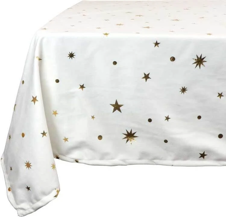 Unique Living Tafelkleed Xmas Night Crème D 160 Cm 3 Unique Living Tafelkleed Xmas Night Crème D 160 Cm