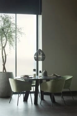 WOOOD Opbergpot Gina Zwart D 11 H 24 Cm -Lauraa Winkel 8714713117611 3