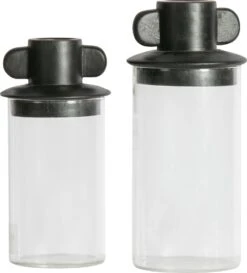 WOOOD Opbergpot Gina Zwart D 11 H 24 Cm -Lauraa Winkel 8714713117611 5