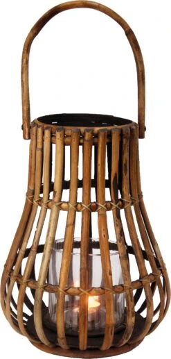 Van Der Leeden Windlicht Bruin D 35 H 45 Cm