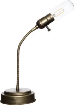 Intratuin LED Tafellamp Goud 12,5 X 12,5 X 39 Cm