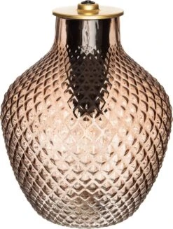 Intratuin Tafellamp Troy Bruin D 17 H 23 Cm