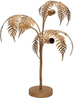 Intratuin Tafellamp Bladeren Goud 64 X 55 X 75 Cm