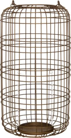 Intratuin Windlicht Jasmin Goud D 23,5 H 43