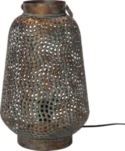 Intratuin Tafellamp Dex Goud 25 X 25 X 39,5 Cm