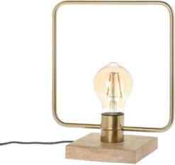 Riverdale Tafellamp Bryce Goud D 25,5 H 32 Cm