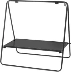 Riverdale Dienblad Roma Zwart 50 X 34 X 49,5 Cm -Lauraa Winkel 8717318208876 1 1