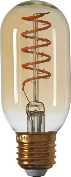 Light & Living Lichtbron LED Staaf Spiraal Breed Extra Warm 4W E27