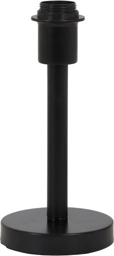 Light & Living Lampenvoet Washington Zwart D 12 H 25 Cm