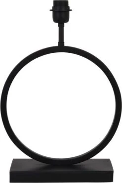 Light & Living Lampenvoet Liva Zwart 30 X 12,5 X 42 Cm