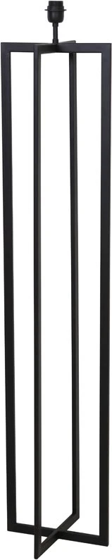 Light & Living Vloerlamp Mace Zwart 30 X 30 X 140 Cm