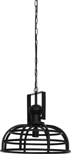 Light & Living Hanglamp Avalon Zwart D 45 H 43 Cm